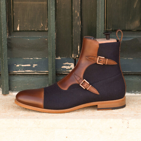 Double Monk Strap Boot